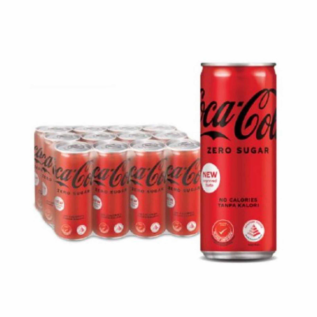 Coca-Cola Tanpa Kalori Carbonated Drink 320ml