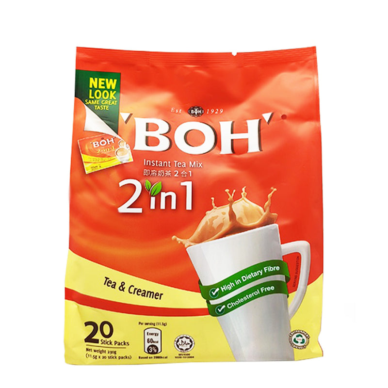 Boh 2 In 1 Instant Tea Mix 18g x 20