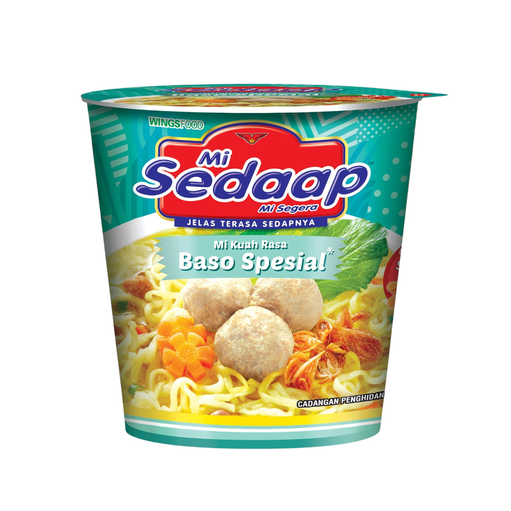 Mi Sedap Baso Special Instant Noodle Cup 77g