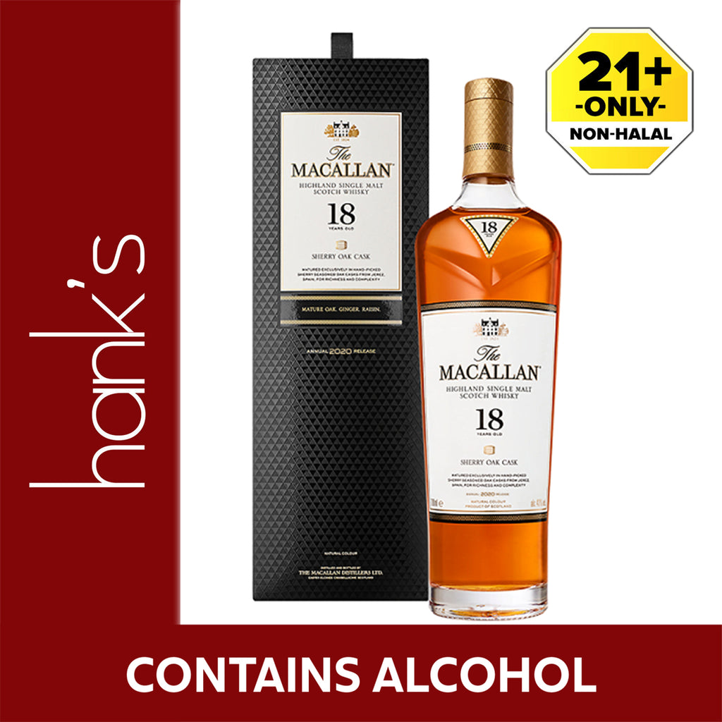 The Macallan 18 Years Sherry Oak 700ml