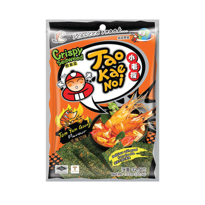 Tao Kae Noi Big Bang Tom Yum Goong Flavour Grilled Seaweed 28g