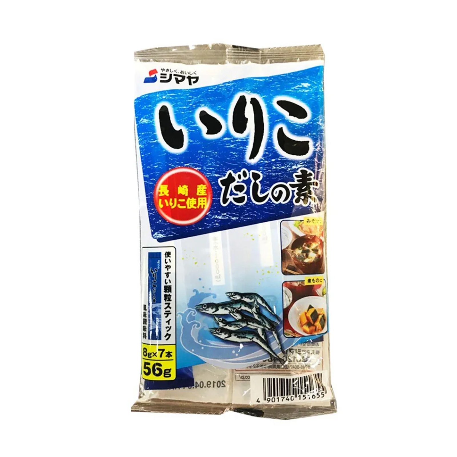 Shimaya Iriko Dashi No Moto Mix 7pcs/pack x 8g