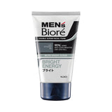 Biore Men's Double Scrub Bright Clean Facial Foam 100g