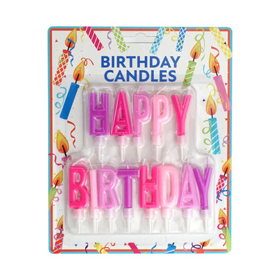 Happy Birthday Candle Set 1