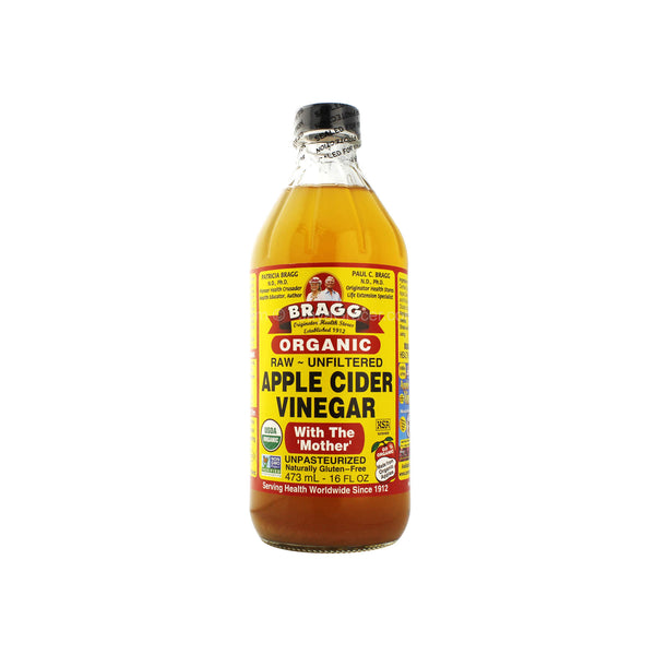 Bragg Organic Raw Unfiltered Apple Cider Vinegar 473ml (highest price)