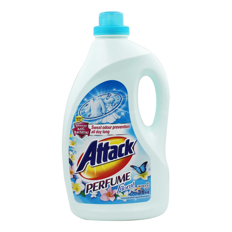 Attack Floral Detergent Liquid Bottle 3.6kg