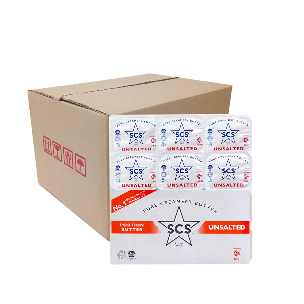 SCS Unsalted Pure Creamery Butter 10g x 12