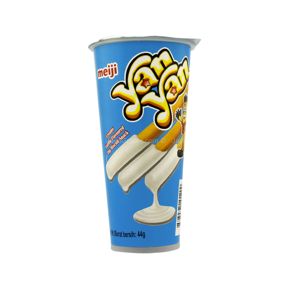 Meiji Yan Yan Vanilla Biscuit Sticks 44g