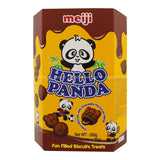 Meiji Hello Panda Choco Biscuits with Chocolate Flavoured Filling 234g