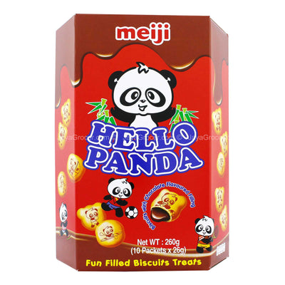 Meiji Hello Panda Biscuit Chocolate Filling 234g