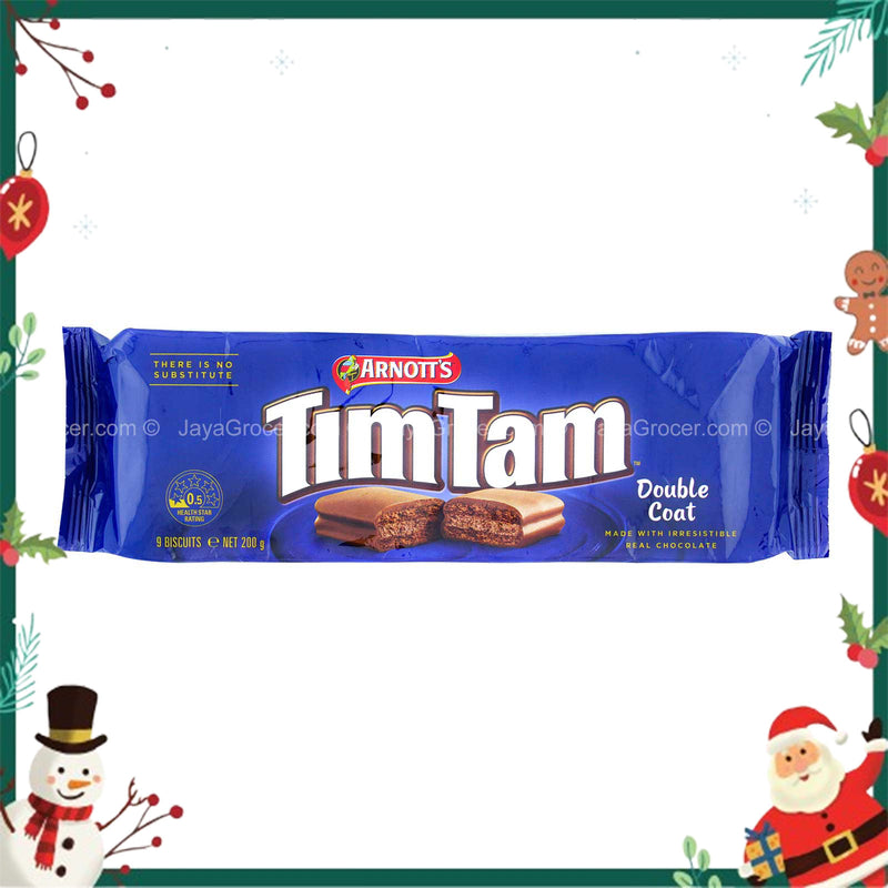 Arnotts TimTam Double Coat Chocolate Biscuit 200g