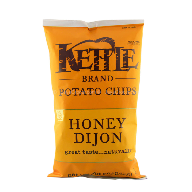 KETTLE CHIPS HONEY DIJON 142G *1