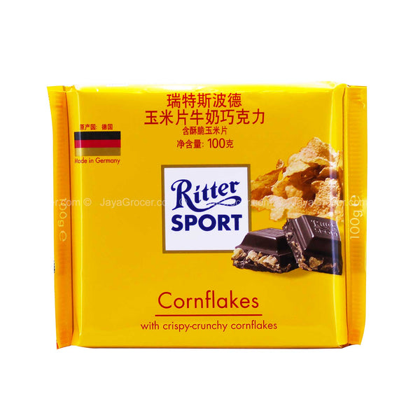 Ritter Sport Milk Chocolate with Cornflakes 100g (highest price)