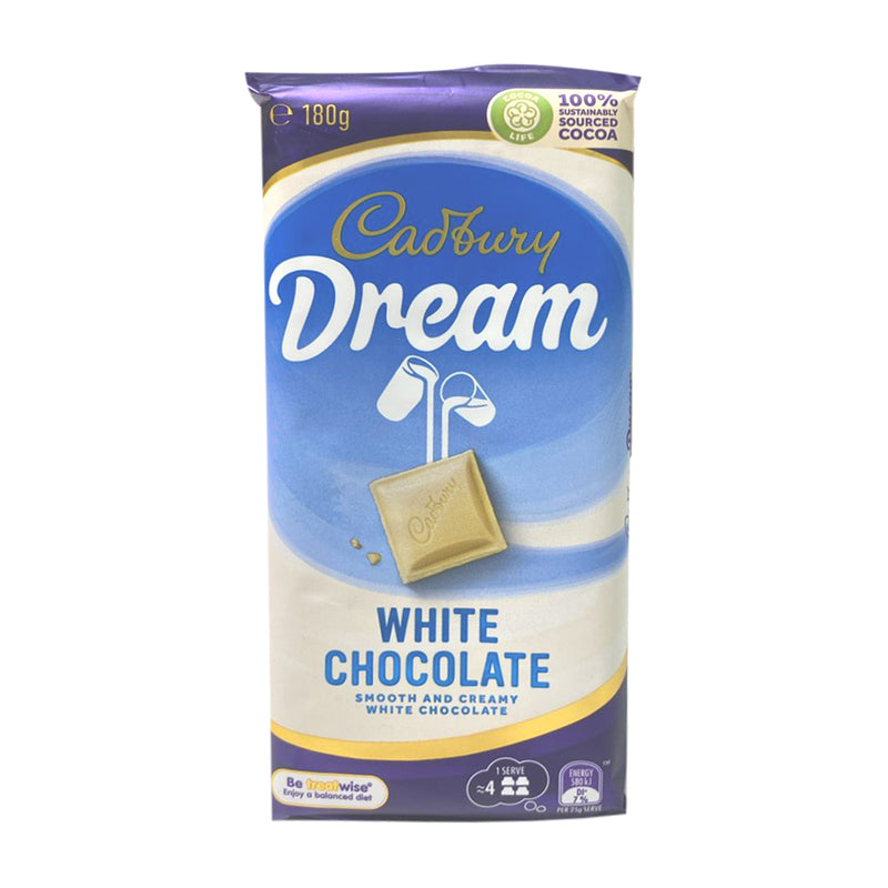 Cadbury Dream Smooth and Creamy White Chocolate 178g