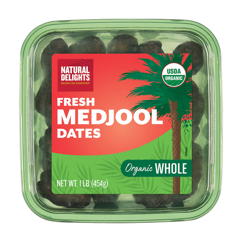 Natural Delight Organic Medjool Dates 454g