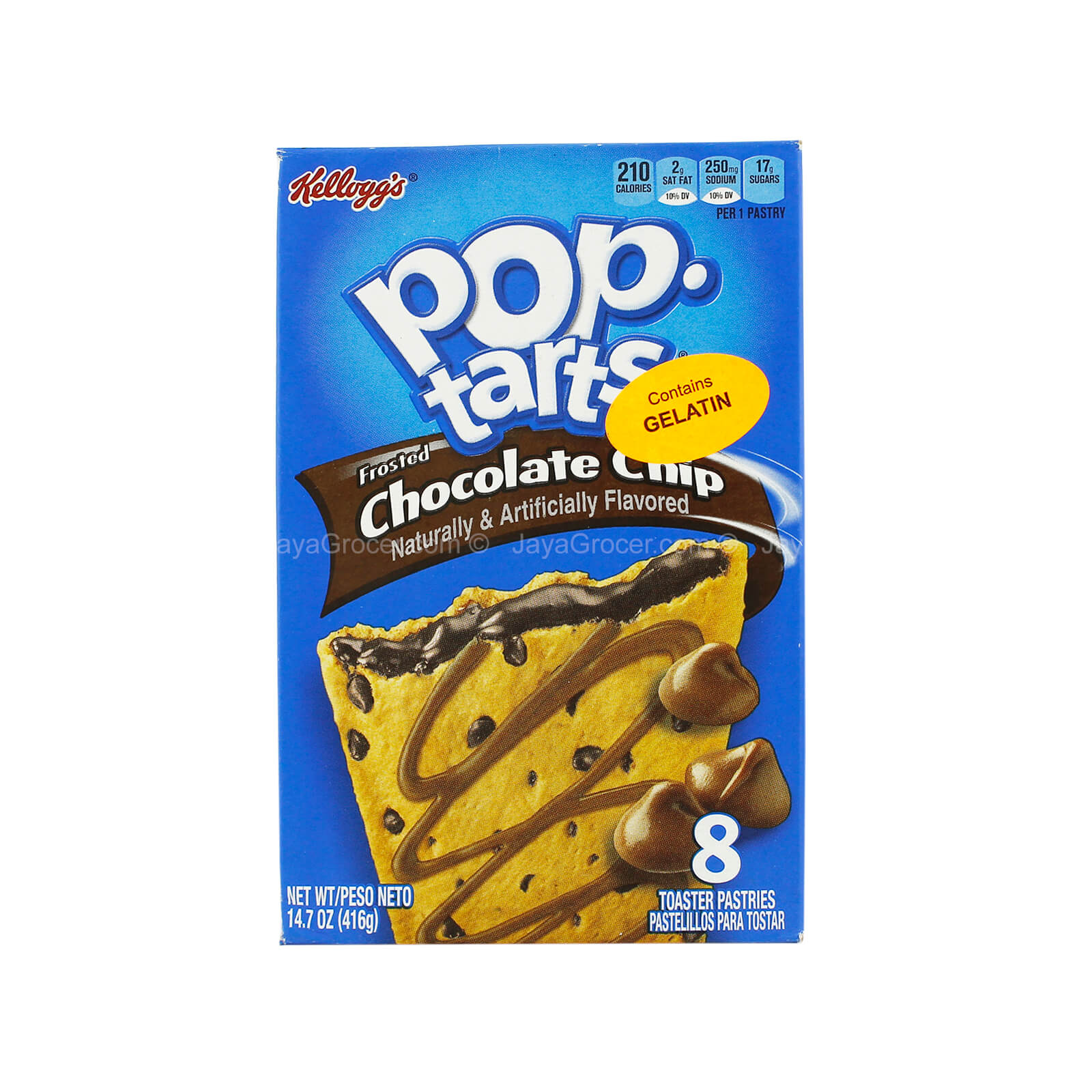 Kelloggs Pop Tarts Chocolate Chip 416g