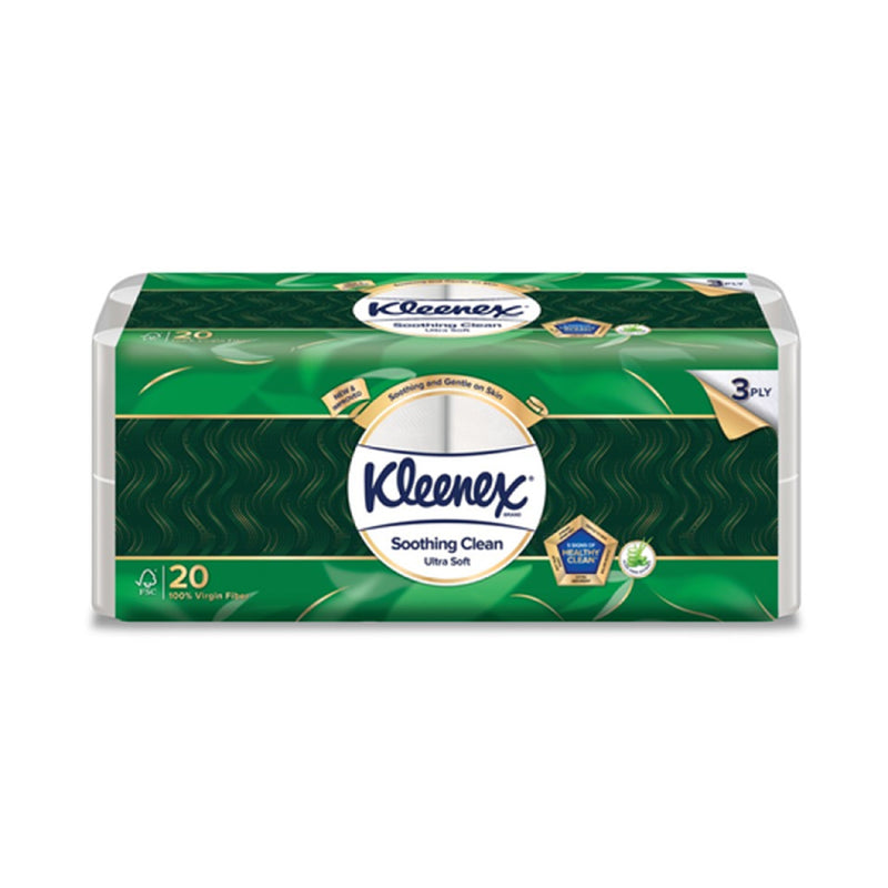 Kleenex Aloe Vera Clean Care Toilet Tissues 20pcs/pack