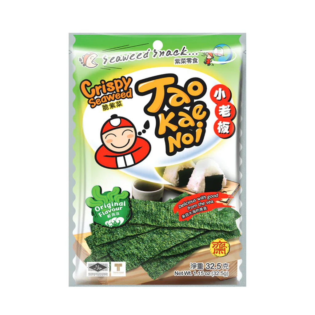 Tao Kae Noi Original Crispy Fried Seaweed 28g