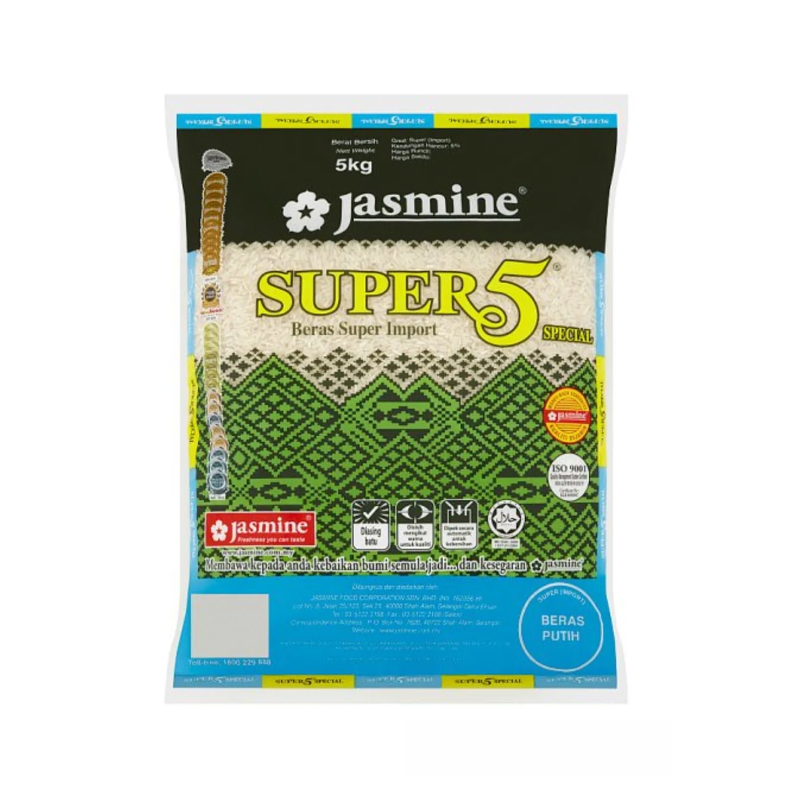 Jasmine Super Special Tempatan Rice 5kg