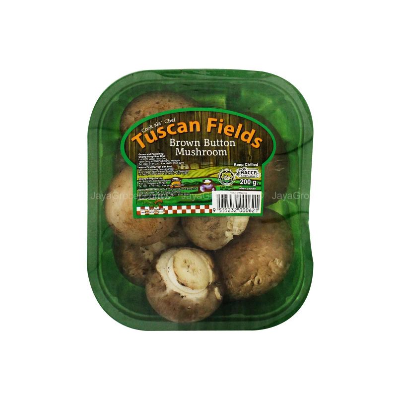 Tuscan Swiss Brown Mushroom 200g