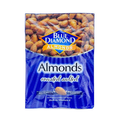 Blue Diamond Roasted Salted Almonds 30g