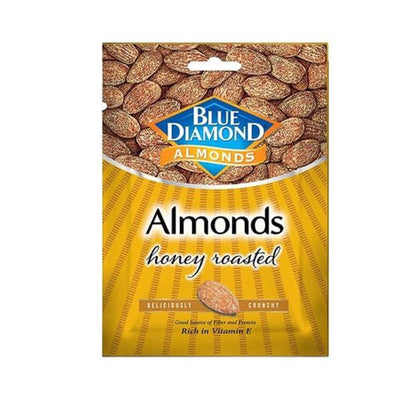 Blue Diamond Honey Roasted Almonds 30g