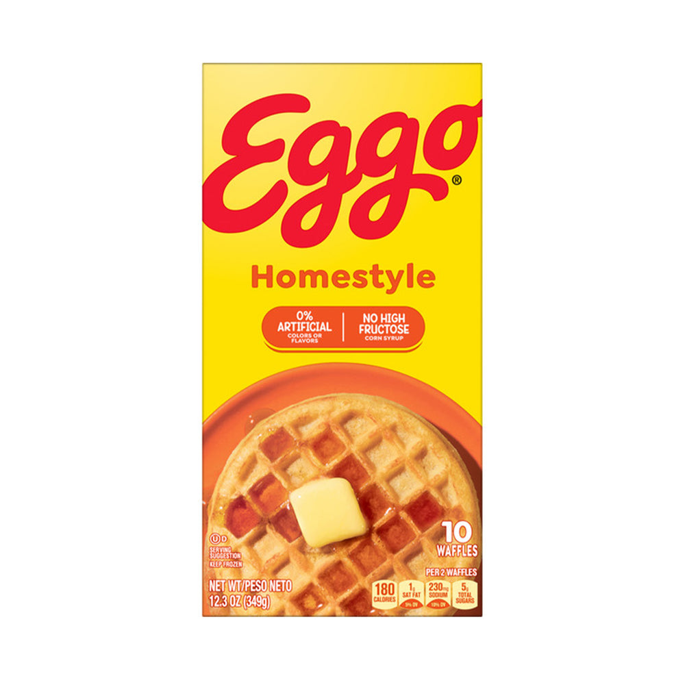 Eggo Homestyle Frozen Waffles 349g