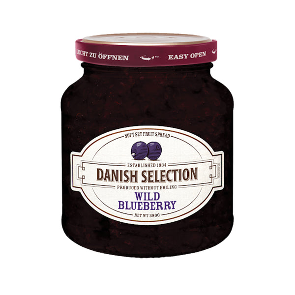 Danish Selection Wild Blueberry Jam 380g