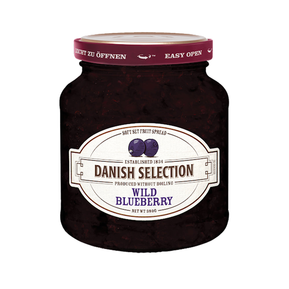 Danish Selection Wild Blueberry Jam 380g