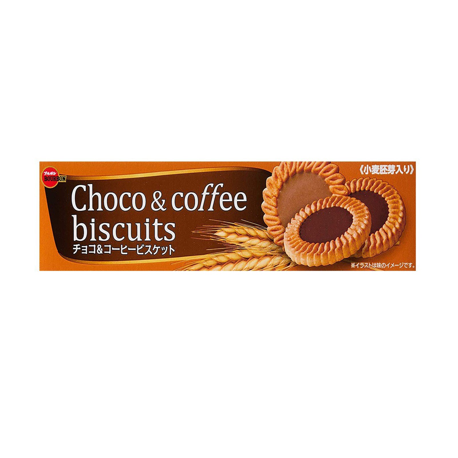Bourbon Choco & Coffee Biscuits 108g