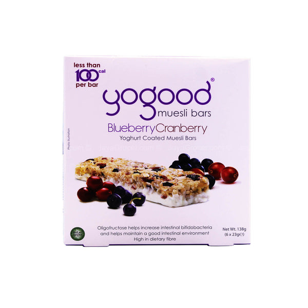 Yogood Muesli Bars Blueberry Cranberry 138g (highest price)