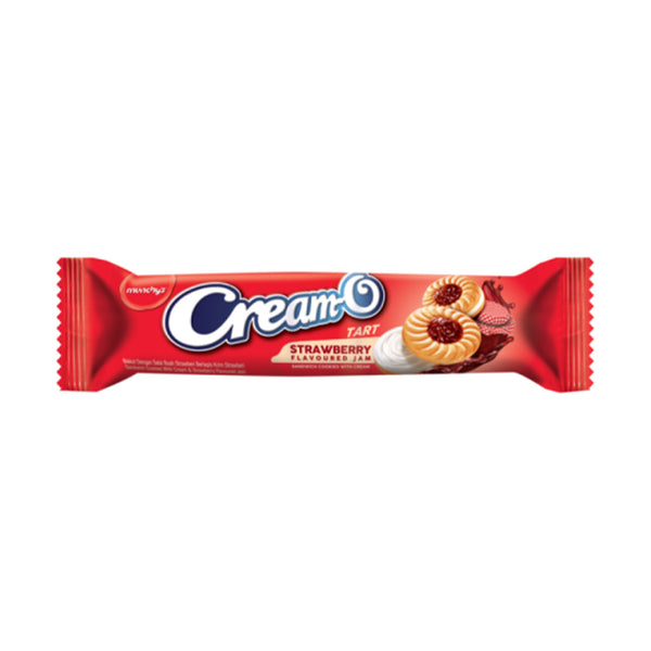 J&J Cream O Tarts Strawberry 120g