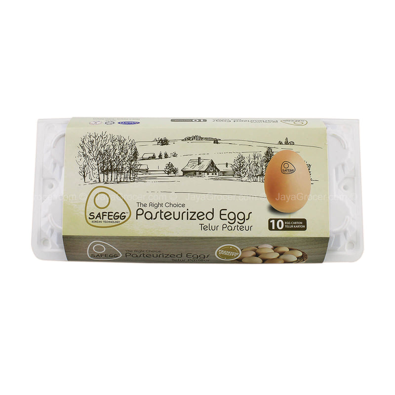 Safegg Pasteurized Shell Eggs 10pcs/pack