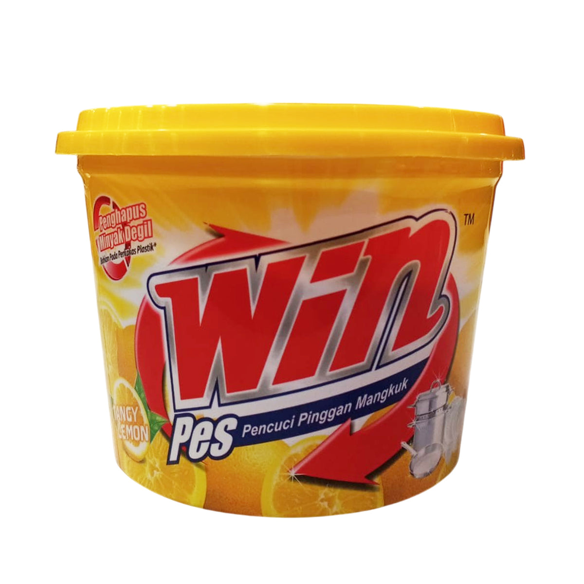 Win Tangy Lemon Dishwash Paste 800g