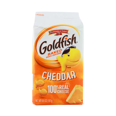 Pepperidge Farm Goldfish Colors Baked Snack Crackers Cheddar Flavour 187g