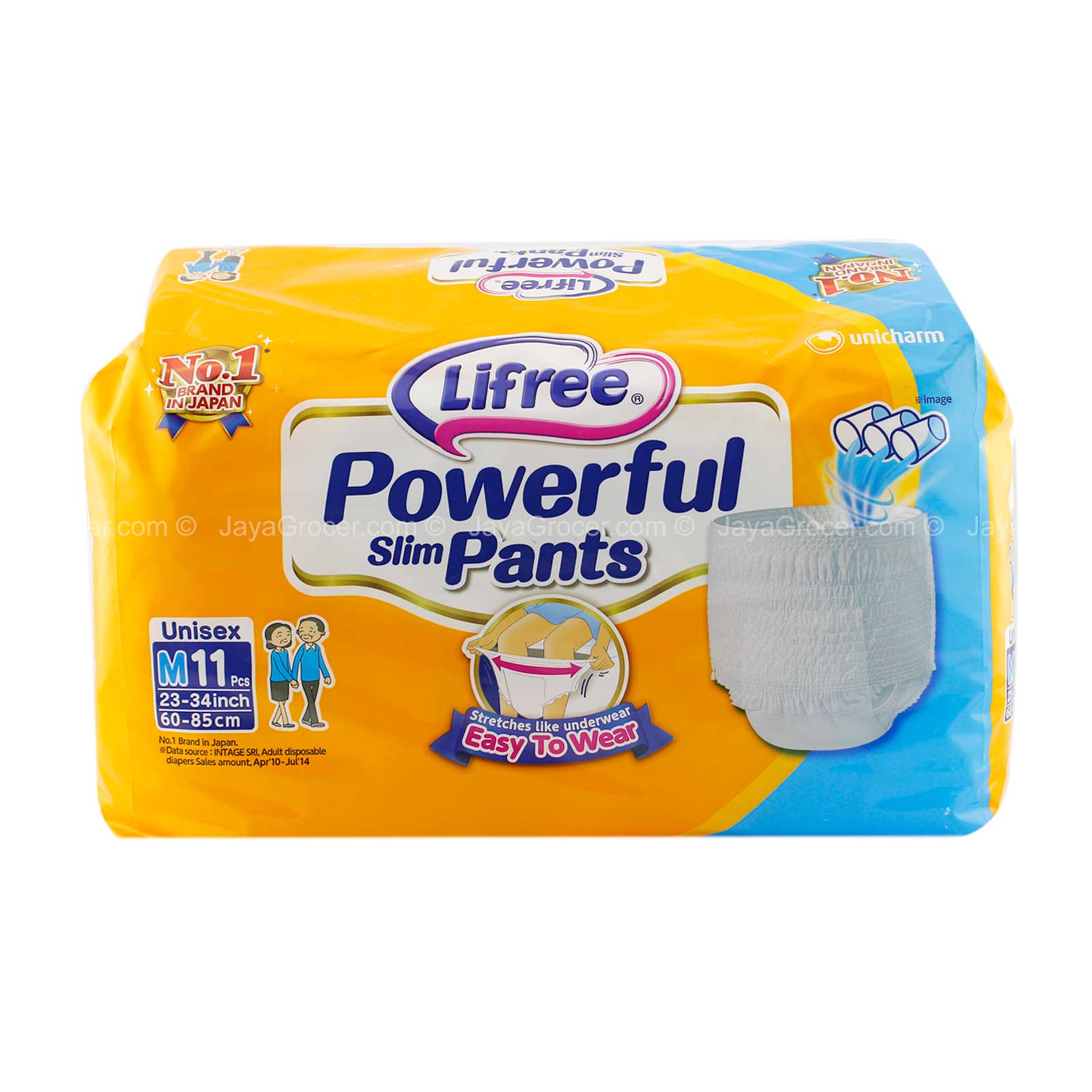 Lifree Powerful Slim Pants (Medium) 10pcs/pack