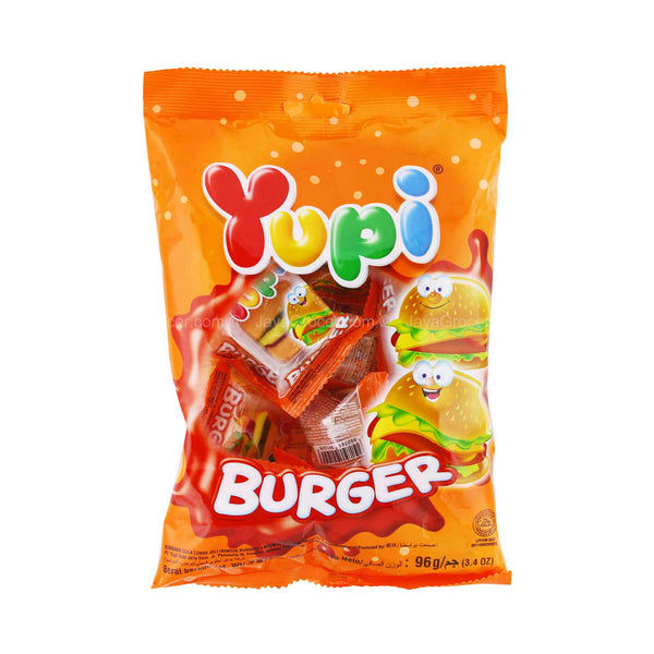 Yupi Mini Burger Bag Gummy Candy 90g (highest price)