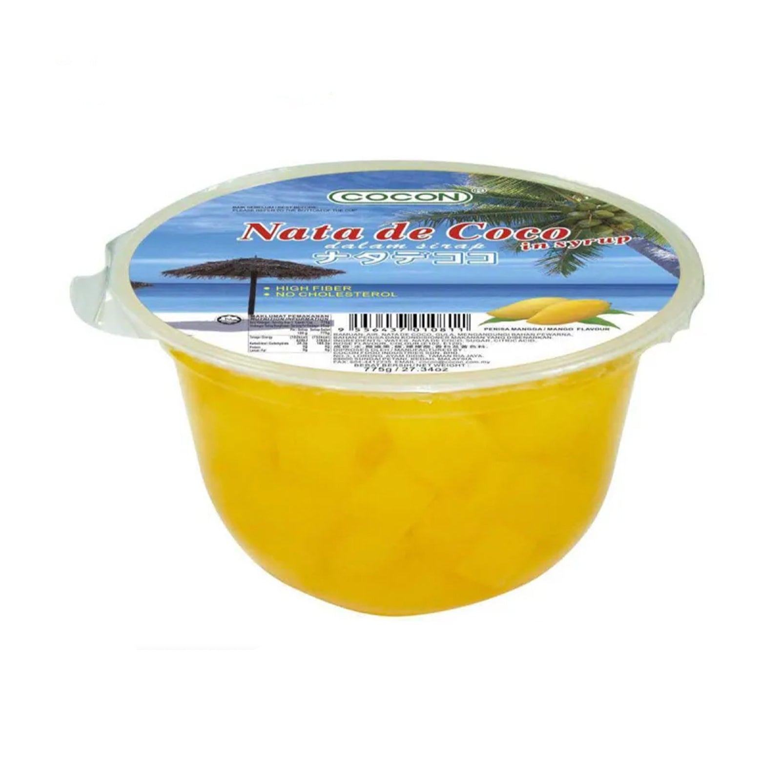 Cocon Nata De In Syrup Mango 775g