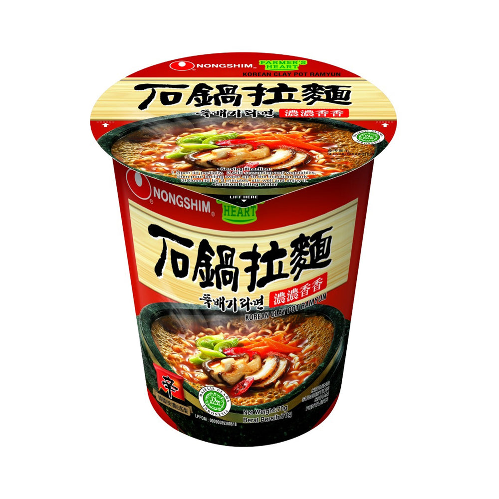 Nongshim Korean Clay Pot Ramyun Noodle 70g