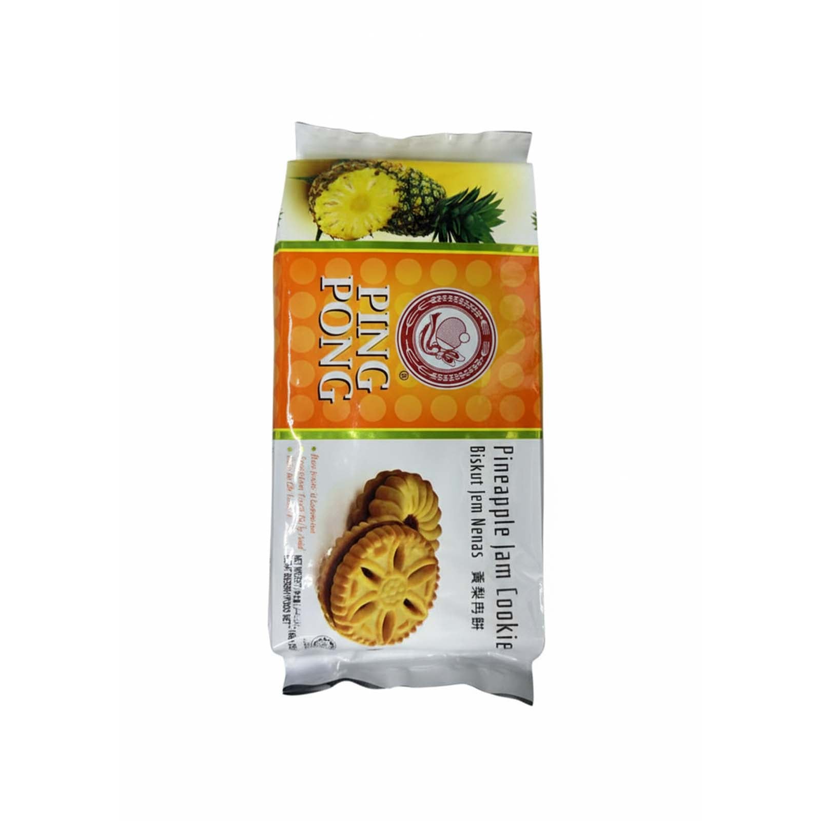 Ping Pong Pineapple Jam Cookies 168g