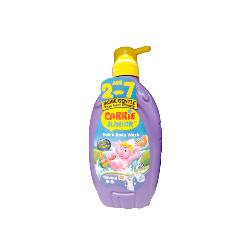 Carrie Junior Hair And Body Wash Double Milk 700ml