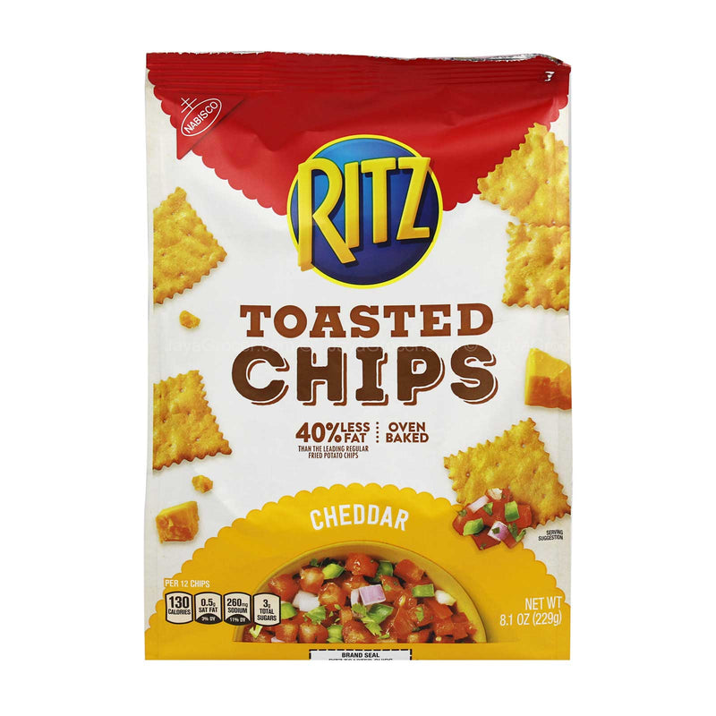 RITZ CHIPS CHEDDAR 8.1OZ*1