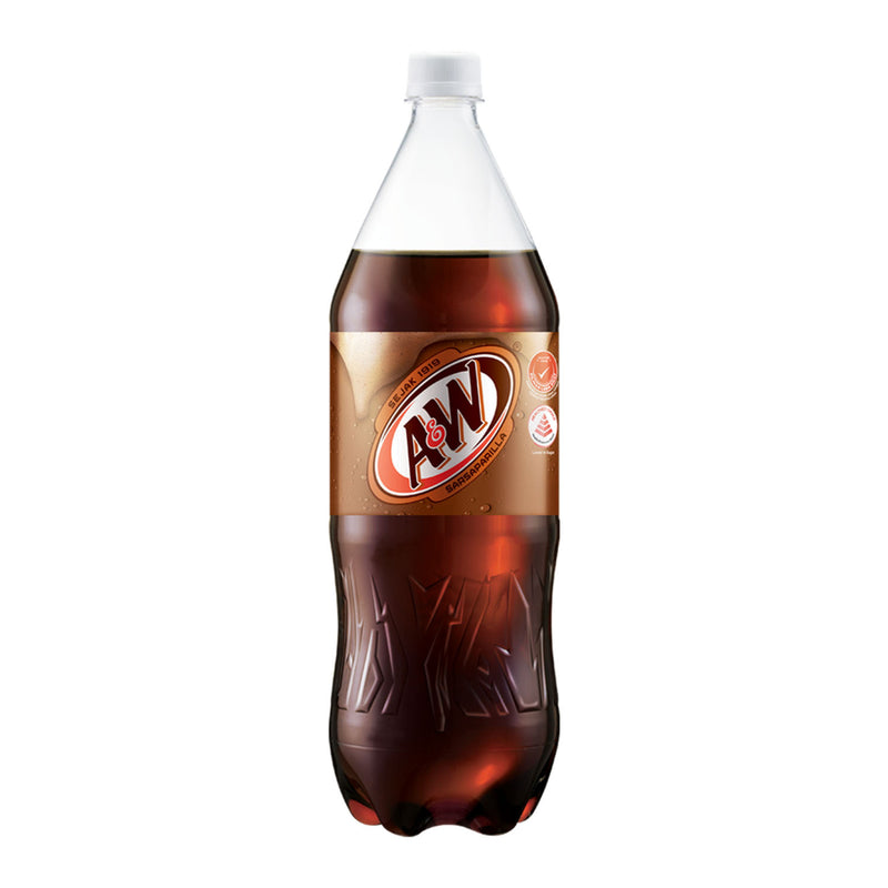 A&W Sarsaparilla Carbonated Soft Drink 1.5L