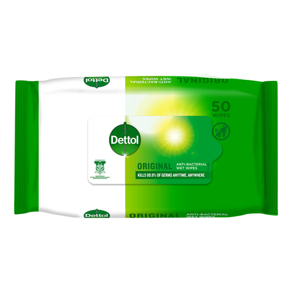 Dettol Antibacterial Wipes Original 50pcs/pack (highest price)