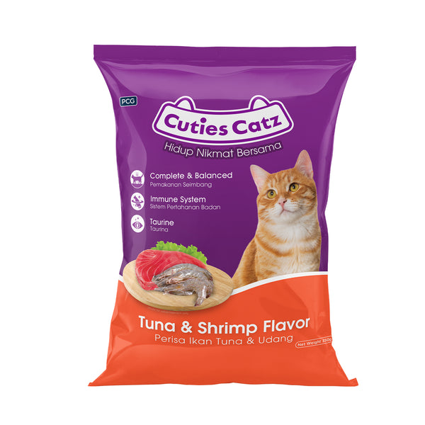 Cuties Catz Seafood Flavored Cat Food 350g