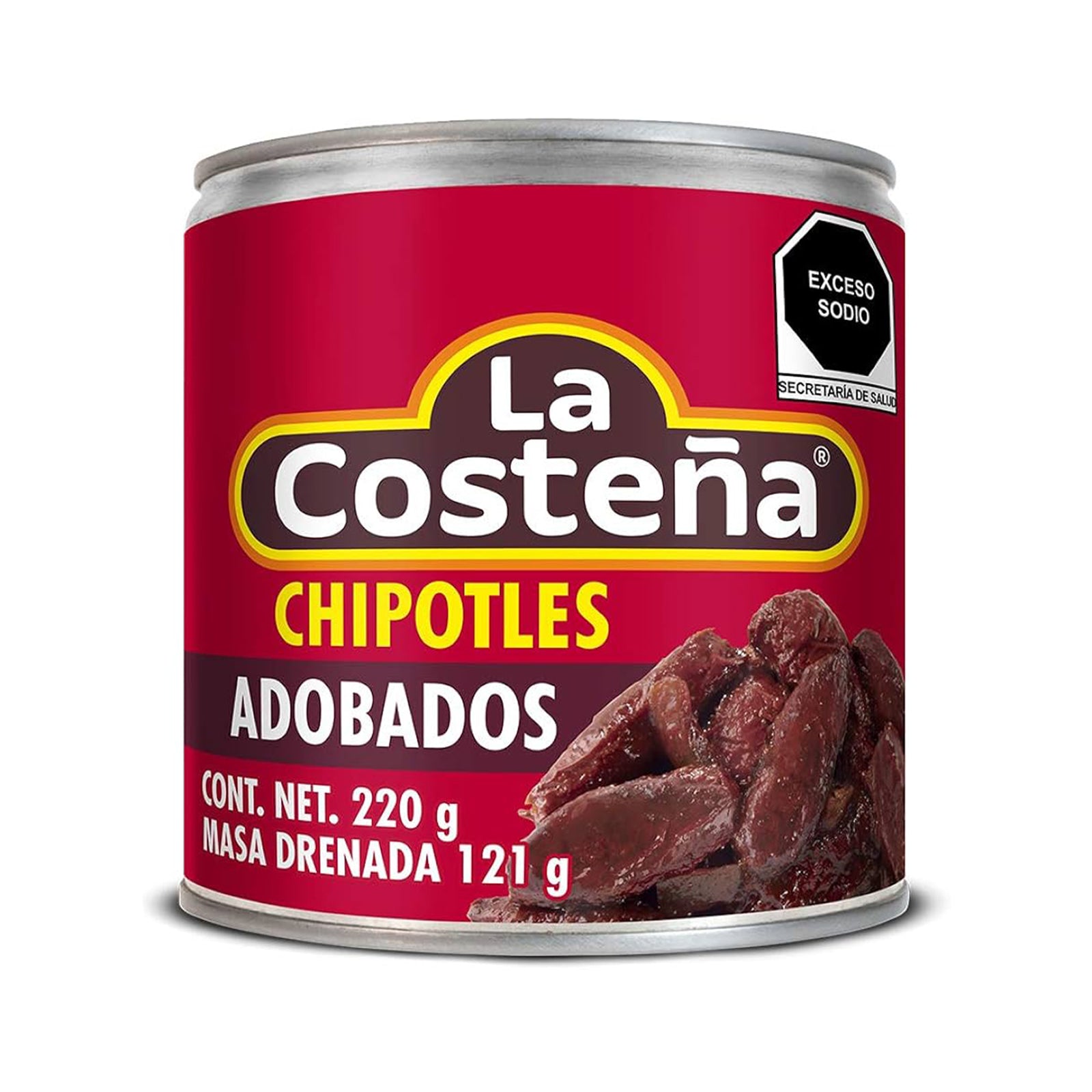 La CosteÃ±a Chipotle Peppers in Adobo Sauce 220g