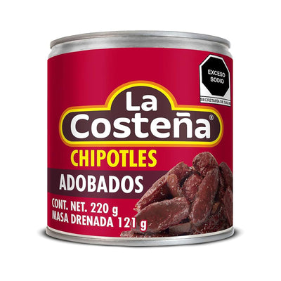 La CosteÃ±a Chipotle Peppers in Adobo Sauce 220g