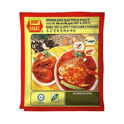 Babas Serbuk Kari Ikan Pedas 250g