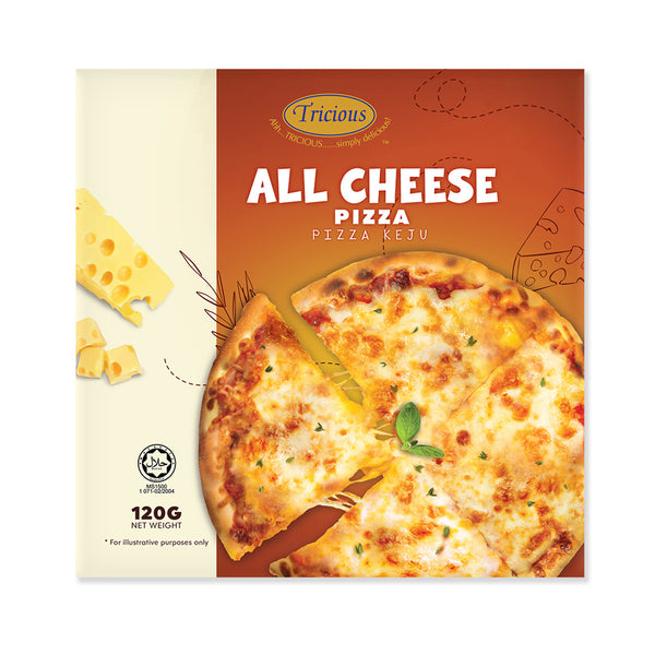 Tricious 6 Inch All Cheese Pizza 120g (highest price)