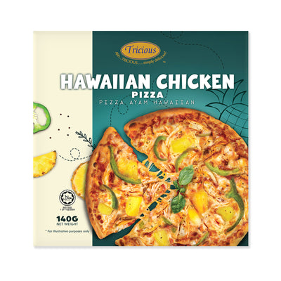 Tricious 6 Inches Hawaiian Chicken Frozen Pizza 140g